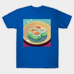 Kawaii Anime Sushi T-Shirt